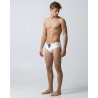 Bade-Slip für Herren – WHITE - 2