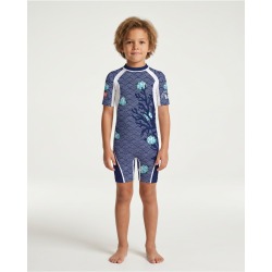 Combinaison anti-UV UPF 80 enfant clown — vue 6 — manche courte