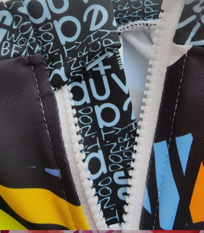 UPF 50+, MONSTRES GENTILS short sleeve surf suit-UV BATHINGSUIT UPF 50+.-UVEA