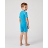 Combinaison anti-UV UPF 50+ enfant ancre — manche courte vue 4