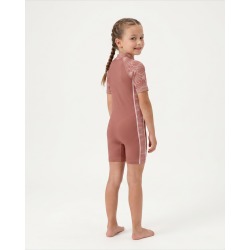 Combinaison anti-UV UPF 50+ enfant coquillage — manche courte
