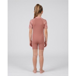 Combinaison anti-UV UPF 50+ enfant coquillage — manche courte