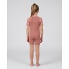 Combinaison anti-UV UPF 50+ enfant coquillage — manche courte vue 4