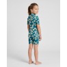 Combinaison anti-UV UPF 50+ enfant fugu — manche courte vue 3