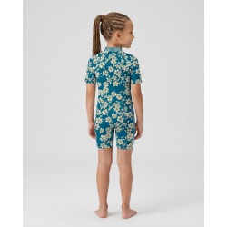 Combinaison anti-UV UPF 50+ enfant fugu — manche courte