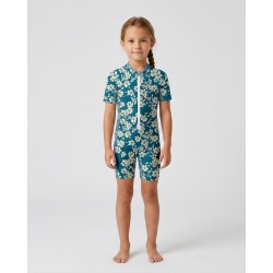 Combinaison anti-UV UPF 50+ enfant fugu — manche courte