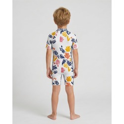 Combinaison anti-UV UPF 50+ enfant matisse — manche courte