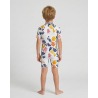 Combinaison anti-UV UPF 50+ enfant matisse — manche courte vue 3