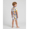 Combinaison anti-UV UPF 50+ enfant matisse — manche courte vue 4