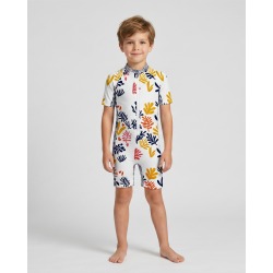 Combinaison anti-UV UPF 50+ enfant matisse — manche courte