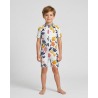 Combinaison anti-UV UPF 50+ enfant matisse — manche courte vue 2