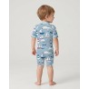 Combinaison anti-UV UPF 50+ enfant petitbateau — manche courte vue 4