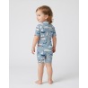 Combinaison anti-UV UPF 50+ enfant petitbateau — manche courte vue 3