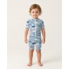 Combinaison anti-UV UPF 50+ enfant petitbateau — manche courte vue 2