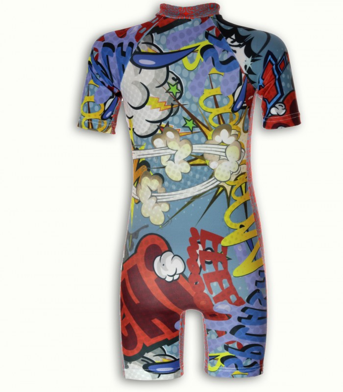 Combinaison anti UV indice 50+, maillot de bain Cartoon-COMBINAISONS ANTI-UV UPF 50+-UVEA