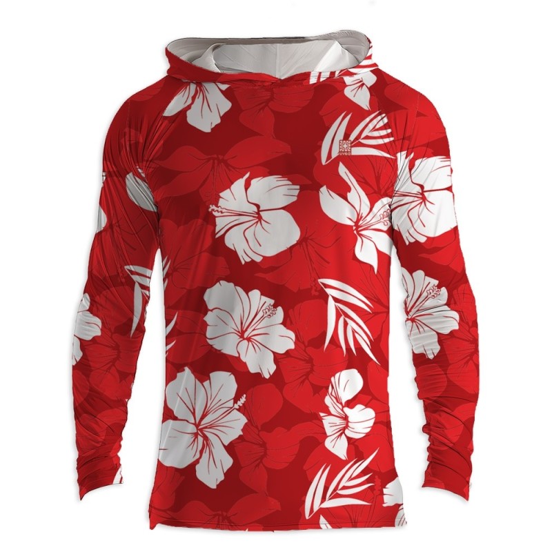 Lycra Anti Uv Capuche → HAWAII ROUGE