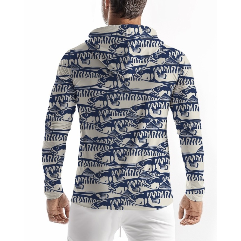 Lycra Anti Uv Kapuze → SARDINE - 3