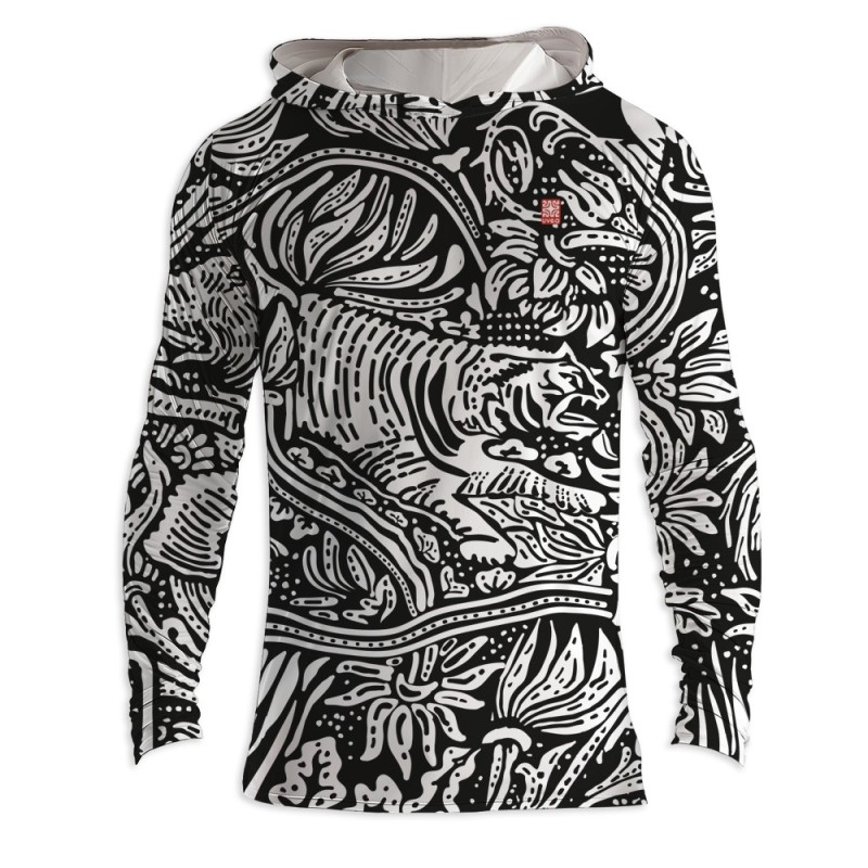 Lycra Anti Uv Hood → TIGER - 2