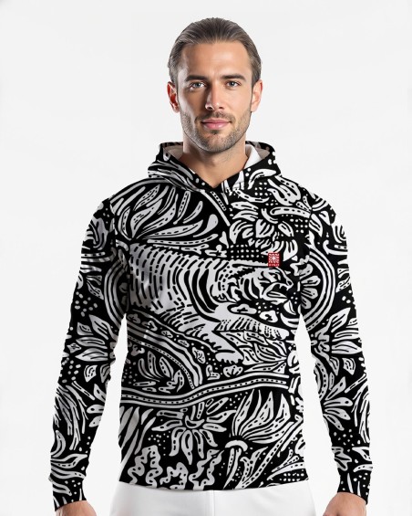 Lycra Anti-UV-Kapuze → TIGER - 1