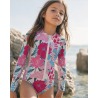 Maillot de bain anti-UV UPF 50+ enfant ALOHAPINK — lifestyle vue 1