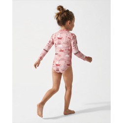 Maillot de bain anti-UV UPF 50+ enfant BATEAUROSE — dos