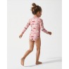 Maillot de bain anti-UV UPF 50+ enfant BATEAUROSE — dos vue 4