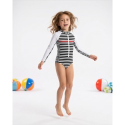 Maillot de bain anti-UV UPF 50+ enfant FRANCE — face