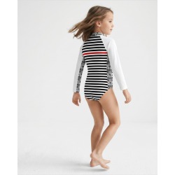 Maillot de bain anti-UV UPF 50+ enfant FRANCE — dos