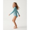 Maillot de bain anti-UV UPF 50+ enfant LIBERTY — trois-quart vue 3
