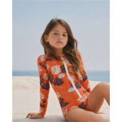 Maillot de bain anti-UV UPF 50+ enfant MERROUGE — lifestyle