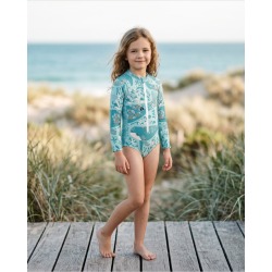 Maillot de bain anti-UV UPF 50+ enfant WHALE — lifestyle