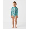 Maillot de bain anti-UV UPF 50+ enfant WHALE — trois-quart vue 3
