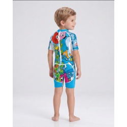 Combinaison anti-UV UPF 80 yellowsubmarine — manche courte