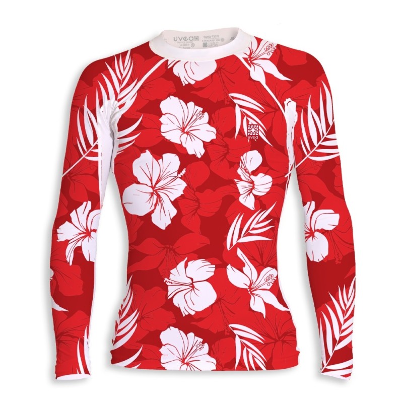 Lycra UV 80 → HAWAII ROUGE
