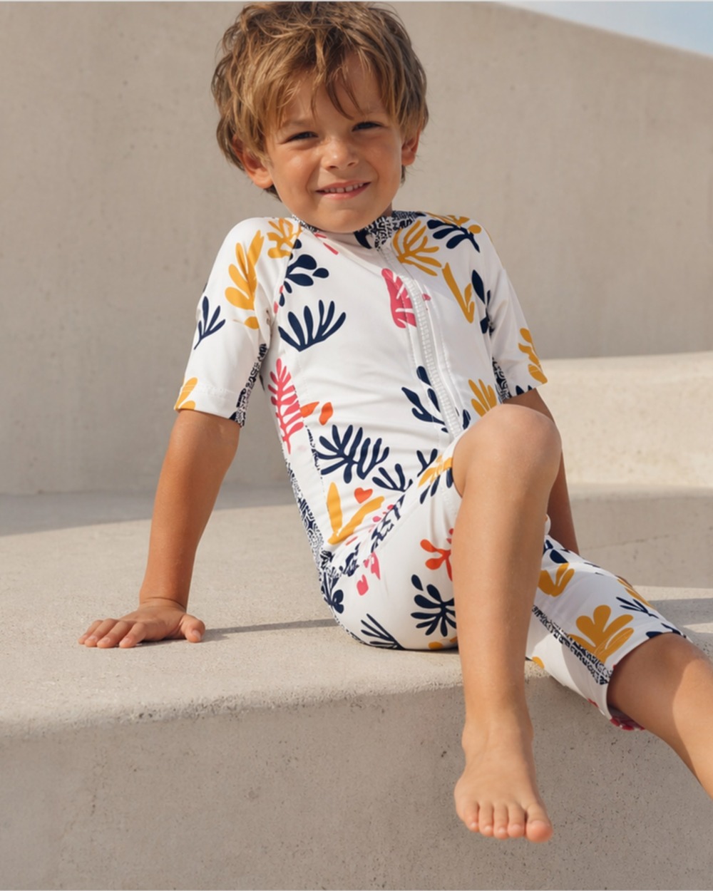 Combinaison anti-UV UPF 50+ enfant matisse — lifestyle vue 1