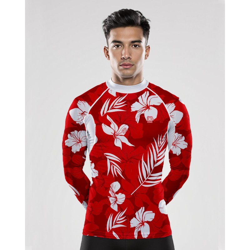 Rashguard UV 80 → HAWAII ROUGE - 4