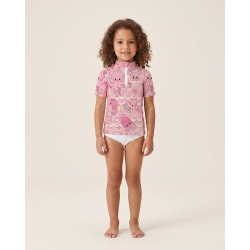 Tee-shirt anti-UV UPF 50+ babaysea — FACE MC — manche courte