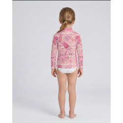 Tee-shirt anti-UV UPF 50+ babaysea — DOS ML — manche longue