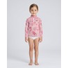 Tee-shirt anti-UV UPF 50+ babaysea — FACE ML — manche longue vue 1