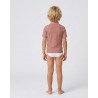 Tee-shirt anti-UV UPF 50+ coquillage — DOS MC — manche courte vue 4