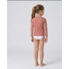 Tee-shirt anti-UV UPF 50+ coquillage — 3Q ML — manche longue vue 2