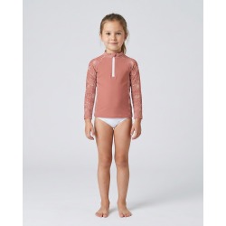 Tee-shirt anti-UV UPF 50+ coquillage — FACE ML — manche longue