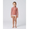 Tee-shirt anti-UV UPF 50+ coquillage — FACE ML — manche longue vue 1
