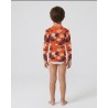 Tee-shirt anti-UV UPF 50+ corail — DOS ML — manche longue vue 3