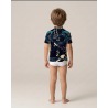 Tee-shirt anti-UV UPF 50+ deepwhales — DOS MC — manche courte vue 4
