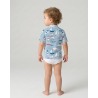 Tee-shirt anti-UV UPF 50+ petitbateau — 3Q MC — manche courte vue 3