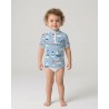 Tee-shirt anti-UV UPF 50+ petitbateau — FACE MC — manche courte vue 2