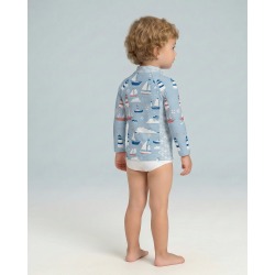 Tee-shirt anti-UV UPF 50+ petitbateau — 3Q ML — manche longue