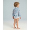 Tee-shirt anti-UV UPF 50+ petitbateau — 3Q ML — manche longue vue 2
