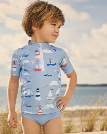 Tee-shirt anti-UV UPF 50+ petitbateau — lifestyle